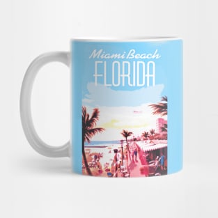 Miami Beach Sunset Mug